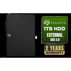 Seagate Expansion Portable External Hard Drive - 1TB / 2.5 Inch / USB 3.0 / For Mac and Windows / STKM1000400