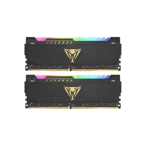 Patriot PVSR432G360C8K Viper Steel ARGB 32GB (2x16GB) DDR4-3600 CL18 1.35V Black Desktop Memory