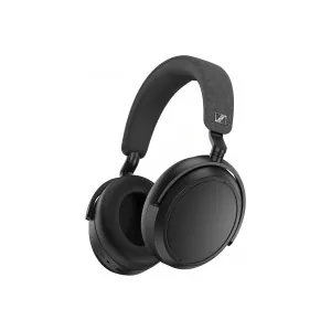 Sennheiser 509266 Momentum 4 Black Bluetooth 5.2 Wireless Adaptive Noise Cancellation Headphones