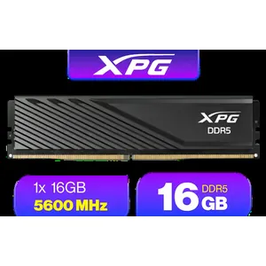 ADATA XPG Lancer Blade DDR5 5600MHz CL46 16GB (1x16GB) PC5-44800 RAM 288-Pins UDIMM Desktop Memory Black Heatsink / AX5U5600C4616G-SLABBK