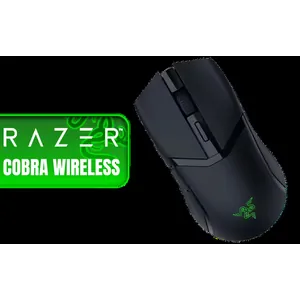 Razer Cobra HyperSpeed Wireless Gaming Mouse / Triple Optical Precision / 9 Customizable Controls / 26K DPI Sensor / Razer™ Optical Gen-4 Switches / RZ01-05570100-R3G1