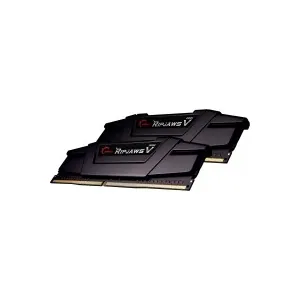 G.Skill F4-3200C16D-16GVKB Ripjaws V Series 16GB (2x8GB) DDR4-3200MHz CL16 1.35V Black Desktop Memory