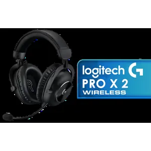 Logitech® G PRO X 2 Ligthtspeed Wireless Gaming Headset / 50mm Graphene Drivers / Multiple Connection Options