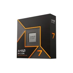 AMD Ryzen 7 9700X 8-Core 16-Threads 3.8GHz (5.5GHz Max Boost) Socket AM5 65W Desktop Processor / Zen 5 Architecture / AMD Radeon™ Graphics / Cooler Not Included / 100-100001404WOF