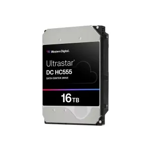 Western Digital 0B48722 Ultrastar DC HC555 16TB SATA 3.0 7200 RPM 512MB Cache 512e SE NP3 Helium-Sealed Datacenter Internal Hard Drive