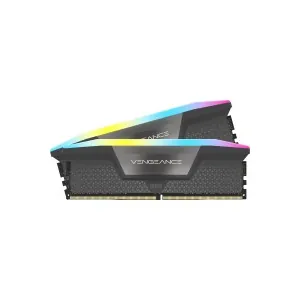 Corsair CMH32GX5M2E6000Z36 Vengeance RGB 32GB (2x16GB) DDR5-6000 CL36 1.4V XMP EXPO Grey Desktop Memory
