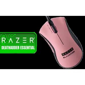 Razer DeathAdder Essential Gaming Mouse - BLACKPINK Edition / High-Precision Sensor Accurate Tracking / Responsive Buttons Fast Gameplay / Customizable Lighting Personal Style / Durable Build Long-Lasting Performance / Budget-Friendly Affordable Gaming Option / Plug-and-Play Easy Setup Experience
