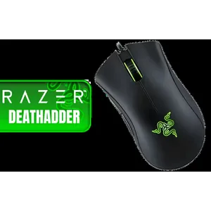 Razer DeathAdder Essential Gaming Mouse / True 6,400 DPI Optical Sensor / Ergonomic Form Factor / 5 Hyperesponse Buttons / 10 Million-click Life Cycle