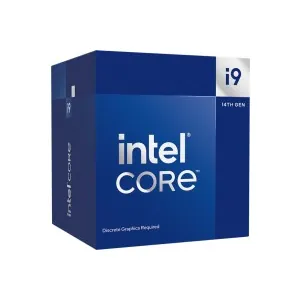 Intel 14th Gen Core i9-14900F Desktop Processor 24 (8P+16E) Cores up to 5.8 GHz Unlocked LGA1700 Series Chipset 65W / Discrete Graphics Card Required / BX8071514900F