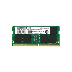 Transcend JM3200HSB-16G JetRam 16GB (1x16GB) DDR4-3200MHz CL22 1.2V Notebook Memory