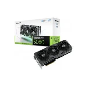PNY GeForce RTX 5080 Triple Fan VCG508016TFXPB1 16GB GDDR7 256-bit PCIe 5.0 Desktop Graphics Card