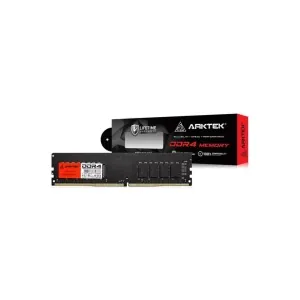 Arktek AKD4S16P2666 16GB (1x16GB) DDR4-2666MHz CL19 1.2V Black Desktop Memory