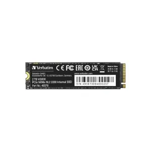 Verbatim 49376 Vi3000 2TB M.2 2280 PCIe 3.0 NVMe Solid State Drive