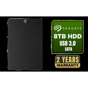 Seagate External Expansion Desktop Drive - 8TB / Instant Drag and Drop Setup / Fast USB 3.0 Data Transfer / Windows and Mac Universal Compatibility / High-Capacity Desktop and Portable Options / Ultra-Light Credit Card-Sized SSDs / Included Rescue Data Recovery Services / Compact Pocket-Sized Travel-Ready Design