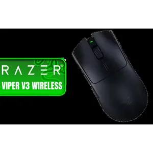 Razer Viper V3 HyperSpeed Wireless Esports Gaming Mouse: 82g Lightweight Design - 30K DPI Optical Sensor - Up to 280 Hr Battery Life - Mechanical Switches Gen-2 - Classic Black / RZ01-04910100-R3M1