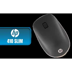 HP 410 Slim Bluetooth Mouse - Black / Up to 2000 DPI / Compatible with Windows 11; Windows 10; macOS; Chrome OS; iPadOS® / 4M0X5AA