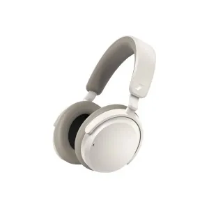Sennheiser 700175 Accentum White Bluetooth 5.2 Wireless Hybrid Active Noise Cancelling Headphones