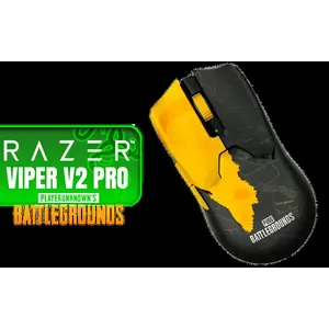 Razer Viper V2 Pro - PUBG- 58g Ultra-Lightweight, Ultra-Fast Wireless Esports Mouse I Optical Switch Gen.3 with Hyperspeed mouse / RZ01-04390600-R3M1