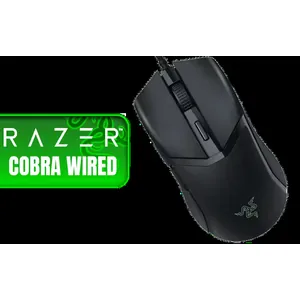 Razer Cobra Wired Gaming Mouse: 58g Lightweight Design - Gen-3 Optical Switches - Chroma RGB Lighting with Underglow - Precise 8500 DPI Optical Sensor - 100% PTFE Mouse Feet - Speedflex Cable - Black
