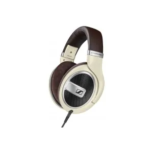 Sennheiser HD 599 Circumaural Open Back Ivory/Brown Stereo Wired Professional Headset