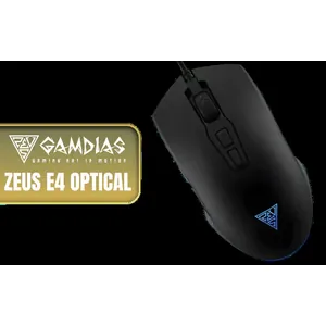 Gamdias ZEUS E4 RGB Optical Gaming Mouse / Up to 7200 Adjustable DPI