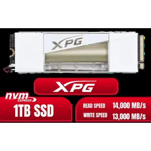 Adata Mars 980 Storm 1TB NVMe SSD / PCIe Gen5 x4 / Up to 14,000MB/s - 13,000MB Sequential Read/Write / SMAR-980S-1TCI