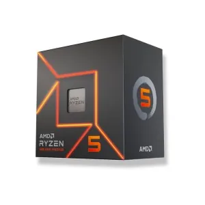 AMD 100-100001900BOX Ryzen 5 7400 4.30GHz 6-Core Zen 4 Socket AM5 Desktop CPU