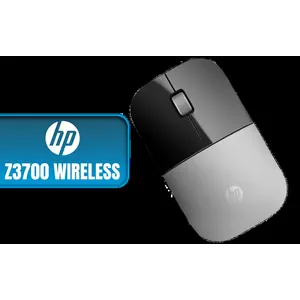HP Z3700 Wireless Mouse - Black/Silver / Up to 10m Wireless Range / 1200 DPI / 3 Buttons / X7Q44AA