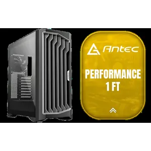 Antec Performance 1 FT, Full Tower, RTX40 Fully Compatible, Temp Display, 4 x Storm T3 PWM Fans, Type-C, Dual TG Side Panels, Removable Top Bracket, High Airflow Mesh Front Panel, E-ATX PC Gaming Case - 0-761345-10088-5